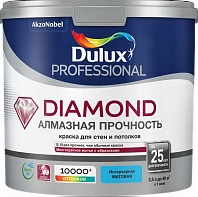Dulux Professional Diamond мат / матовая износостойкая краска для стен и потолков