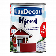 LuxDecor Njord / Краска-антисептик для фасадов LuxDecor Njord